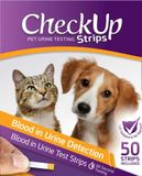 CheckUp Pet Diagnostické prúžky - bielkoviny v moči, 50 ks