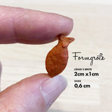 Collory Silikónová forma na pamlsky Mini Rybičky - oranžová