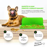 Collory Silikónová forma na pamlsky Happy Pets zvieratká - zelená