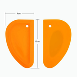 Collory Silikónová forma na pamlsky Piškóty 1 cm - čierna + stierka oranžová