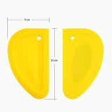 Collory Silikónová forma na pamlsky Piškóty 1 cm - fialová + stierka žltá