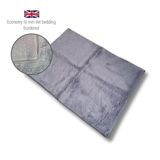 DRYBED Economy Vet Bed lemovaný šedý 150 x 100 cm