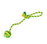 HipHop vrhacie lano s loptou, bavlna 41 cm / 85g limetková / zelená