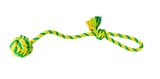 HipHop vrhacie lano s loptou, bavlna 41 cm / 85g limetková / zelená