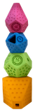 KIWI WALKER® gumená hračka  ICOSABALL MINI s dierou na pamlsky zelená  6,5 cm