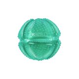 KONG Squeezz Dental Lopta, plniaca, modro-zelená, guma termoplastická, M