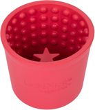 LickiMat®Yoggie Pot™ 9,5 x 9 cm lízací kelímok 9,5 x 9 cm ružový