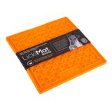 LickiMat® Classic Buddy™ lízacia podložka 20 x 20 cm oranžová