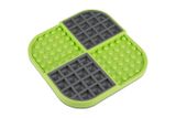 LickiMat® Slomo™ lízacia podložka 20 x 20 cm zelená