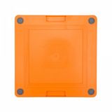 LickiMat® Tuff™ Soother™ lízacia podložka 20 x 20 cm oranžová