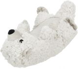Trixie Be Eco Vydra EMIR , plyšová hračka so zvukom pre psov, 30 cm biela