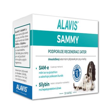ALAVIS™ Sammy 30 cps.  Regenerácia pečene