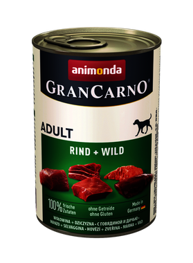 Animonda GranCarno Original Adult hovädzie + divina 400 g