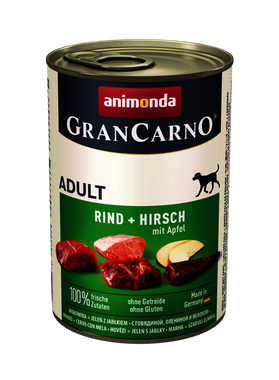 Animonda GranCarno Original Adult hovädzie + jeleň + jablká 400 g