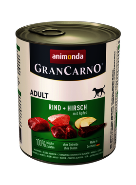 Animonda GranCarno Original Adult hovädzie + jeleň + jablká 800 g