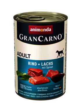 Animonda GranCarno Original Adult hovädzie + losos + špenát 400 g