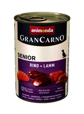 Animonda GranCarno Original Senior hovädzie + jahňacie 400 g