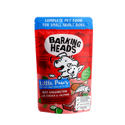 Barking Heads Little Paws kapsička hovädzie, kura a losos 150 g