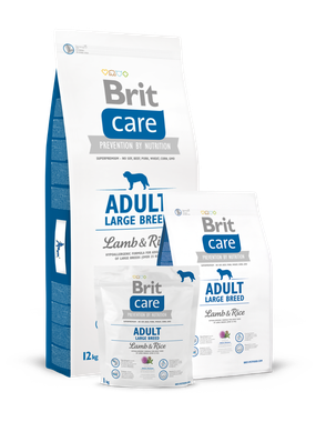 BRIT Care dog Adult Large Breed Lamb & Rice 3 kg