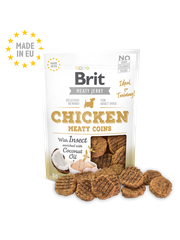 Brit Jerky Snack - Meaty coins with Insect 80 g
