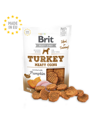 Brit Jerky Snack - Turkey Meaty coins 80 g