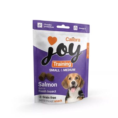 Calibra Joy Dog Training S&M Salmon&Insect 150 g s lososom a čerstvým hmyzom bez obilnín