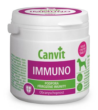 Canvit Immuno pre psov ochutený 100 g 100 tabliet