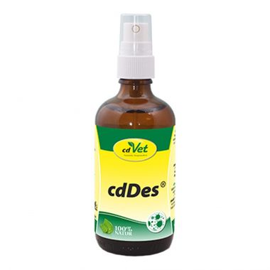 cdVet cdDes® prírodná dezinfekcia 100 ml