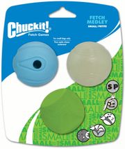 Chuckit! Fetch Medley Balls Small 5 cm set 3 ks