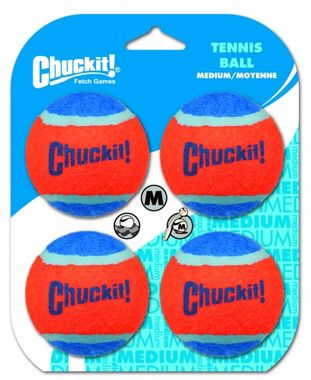 Chuckit! Tennis Ball Medium 6,5 cm 4 ks