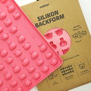 Collory Silikónová forma na pamlsky Happy Pets zvieratká - ružová 