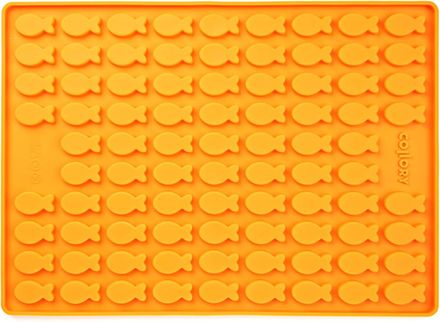 Collory Silikónová forma na pamlsky Medium Rybičky - oranžová