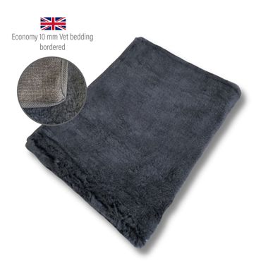 DRYBED Economy Vet Bed lemovaný čierny 150 x 100 cm 