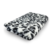 DRYBED Premium Vet Bed Leopard sivý 100 x 75 cm