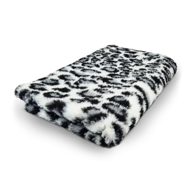 DRYBED Premium Vet Bed Leopard sivý 150 x 100 cm