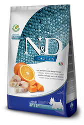 Farmina N&D dog OCEAN Adult Mini Treska & pomaranč 0,8 kg