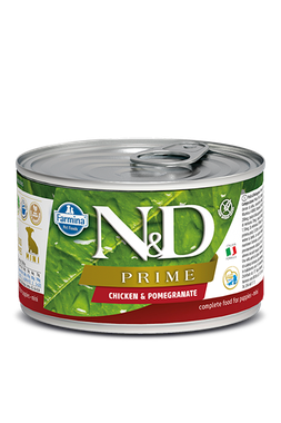 Farmina N&D dog PRIME Puppy kura & granátové jablko konzerva 140 g 