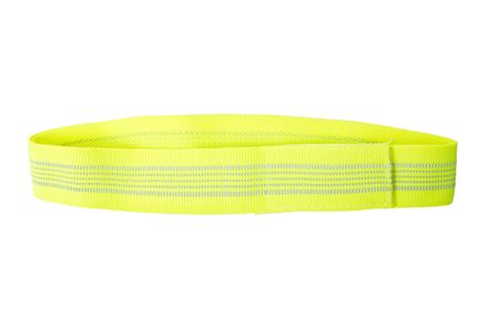 Firedog bezpečnostný elastický obojok na suchý zips 30 mm 55 cm neónovožltý
