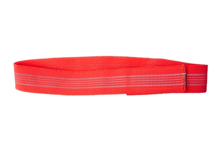 Firedog bezpečnostný elastický obojok reflexný, na suchý zips 30 mm 65 cm neónooranžový