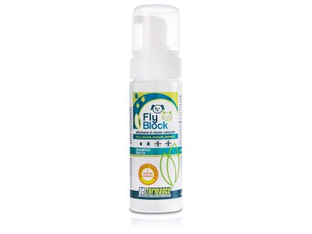 FlyBlock prírodný repelentný suchý šampon proti kliešťom a blchám 150 ml 