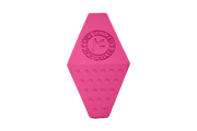 KIWI WALKER® gumená hračka  OCTABALL MAXI s dierou na pamlsky ružová 15,5 cm