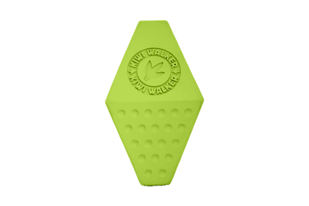 KIWI WALKER® gumená hračka  OCTABALL MAXI s dierou na pamlsky zelená 15,5 cm