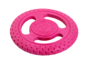 KIWI WALKER® Let's play! FRISBEE lietajúce a plávajúce frisbee z TPR peny ružová