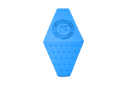 KIWI WALKER® gumená hračka  OCTABALL MAXI s dierou na pamlsky modrá 15,5 cm