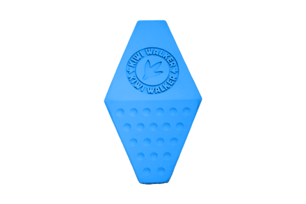 KIWI WALKER® gumená hračka  OCTABALL MAXI s dierou na pamlsky modrá 15,5 cm