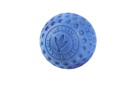 KIWI WALKER® lietajúca a plávajúca lopta z TPR peny MAXI blue 6,5 cm