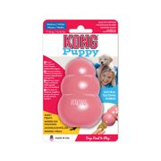 KONG® Puppy Granát modrý/ružový, prírodná guma, M 7-16 kg