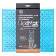 LickiMat® Buddy LARGE™ lízacia podložka 30,5 x 25,5 cm tyrkysová