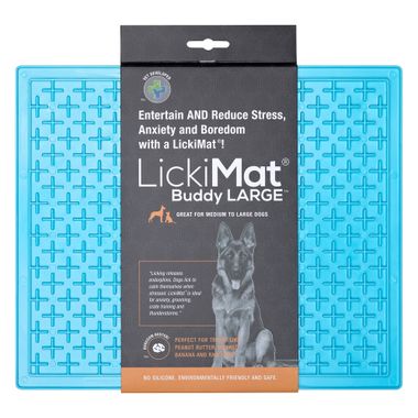 LickiMat® Buddy LARGE™ lízacia podložka 30,5 x 25,5 cm tyrkysová