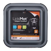 LickiMat® Outdoor Keeper™ 20 x 20 cm šedá